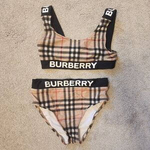 Burberry two-piece swimsuit 6Y girls